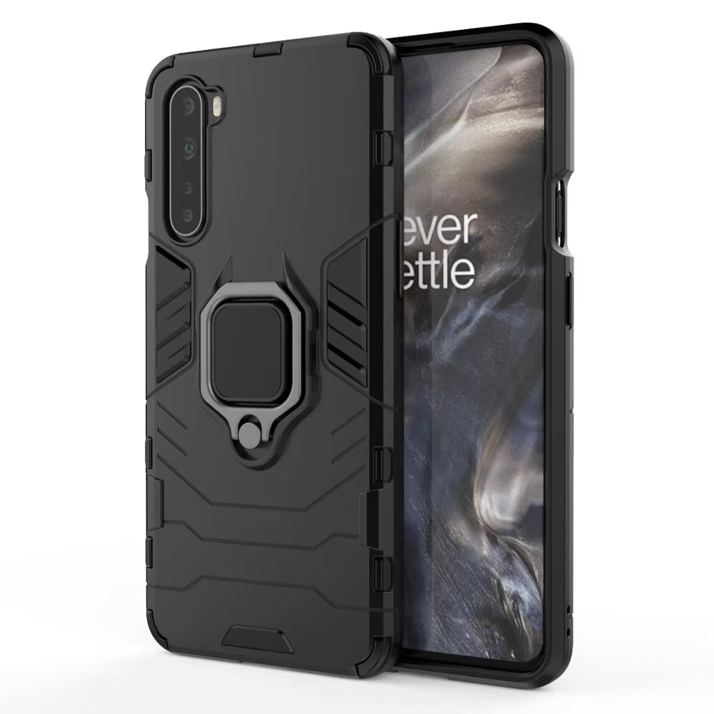 Case for Oneplus Nord Shockproof Metal Finger Ring Armor Cover Case for Oneplus Nord 5G One plus Z